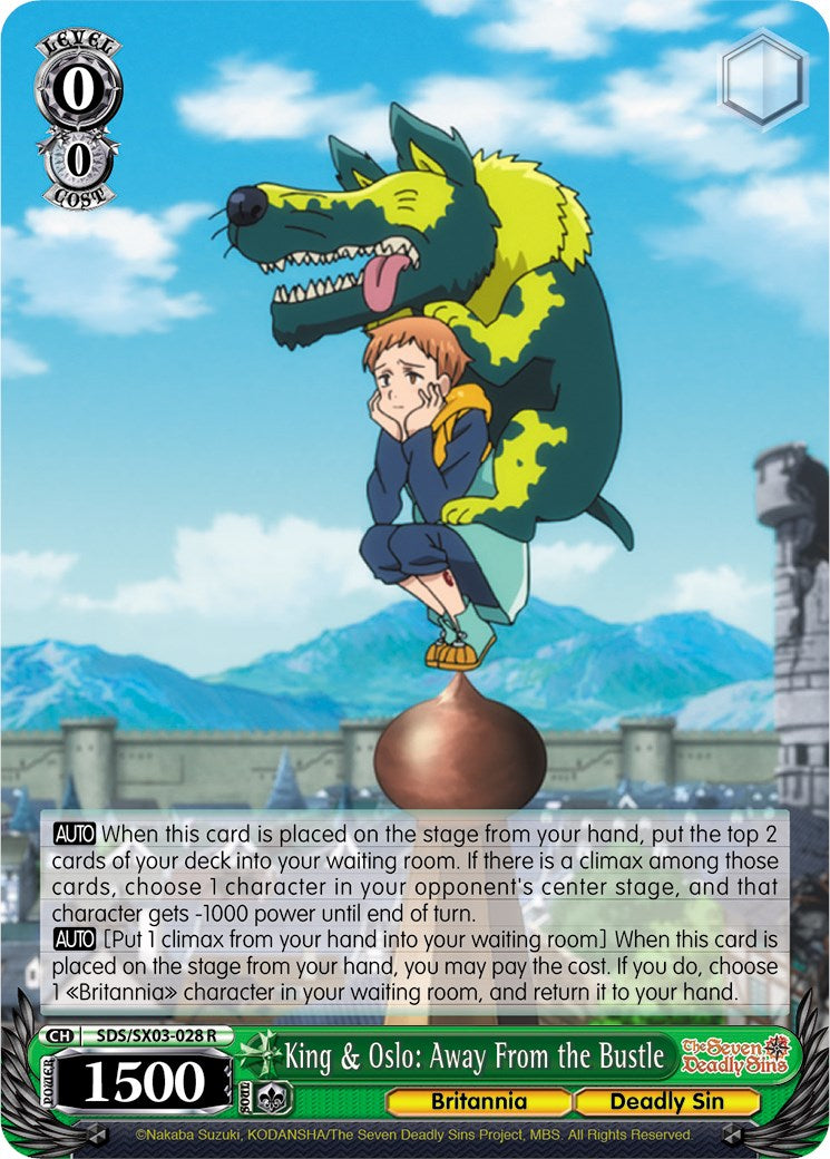 King & Oslo: Away From the Bustle (SDS/SX03-028 R) - The Seven Deadly Sins