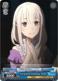 Unexpected Switching, Emilia (RZ/S55-E086 C) - Re:ZERO Vol.2