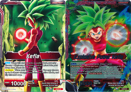 Kefla // Explosive Power Kefla (EX03-01) [Ultimate Box]