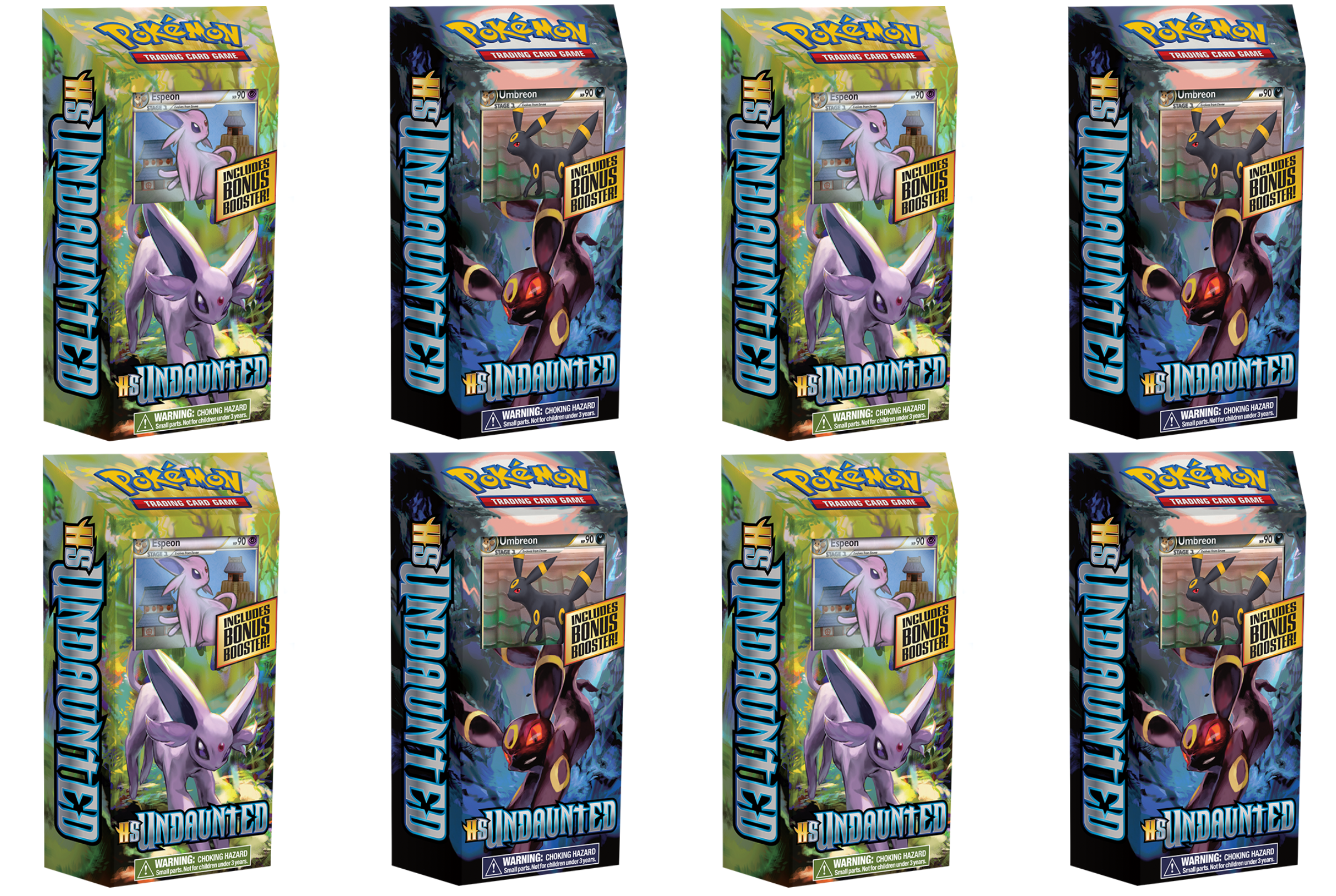 HeartGold & SoulSilver: Undaunted - Theme Deck Display HeartGold & SoulSilver: Undaunted - Theme Deck Display