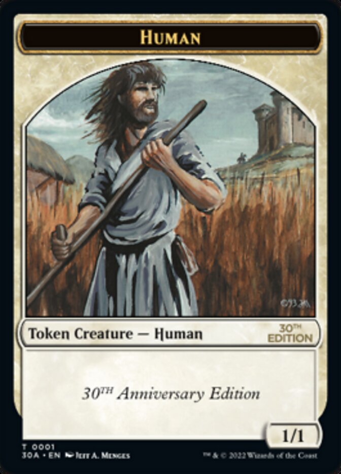 Human (30A-001) - 30th Anniversary Tokens