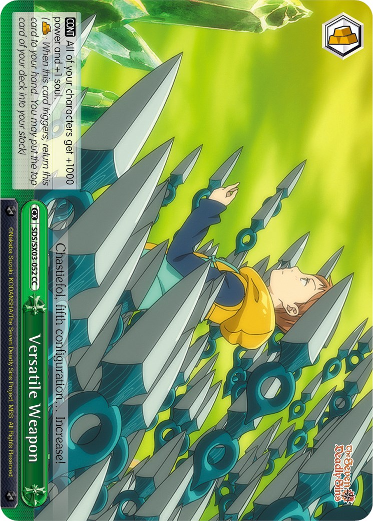 Versatile Weapon (SDS/SX03-052 CC) - The Seven Deadly Sins
