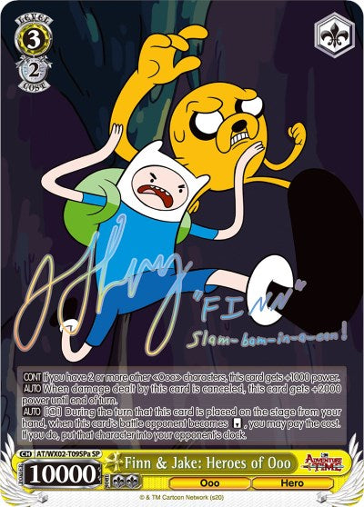 Finn & Jake: Heroes of Ooo (SP) (A) (AT/WX02-T09SPa SP) - Adventure Time