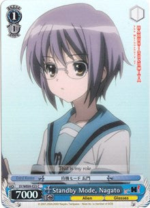 Standby Mode, Nagato (Foil) (SY/WE09-E25) - The Melancholy of Haruhi Suzumiya Extra Booster