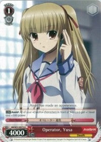 Operator, Yusa (AB/W31-E073 U) - Angel Beats! Re:Edit