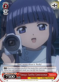 Tomoyo: Carefree Camerawoman (CCS/WX01-067 U) - Cardcaptor Sakura: Clear Card