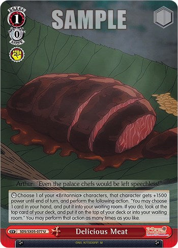 Delicious Meat (SDS/SX05-077 U) - The Seven Deadly Sins: Revival of The Commandments