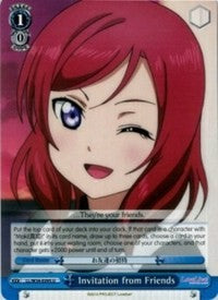 Invitation from Friends (LL/W34-E095 U) - Love Live! Vol. 2
