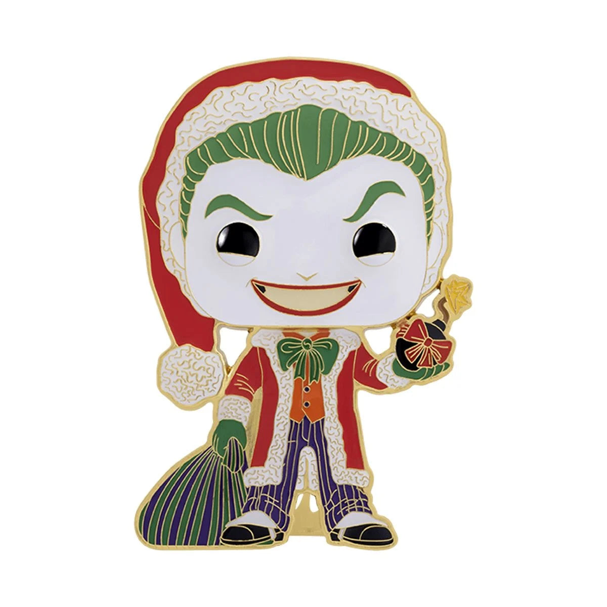 Funko Pin: DC Comics Holiday The Joker as Santa