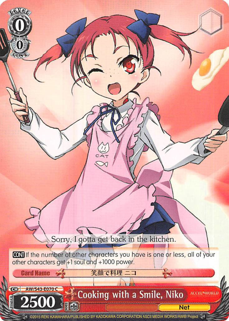 Cooking with a Smile, Niko (AW/S43-E070 C) - Accel World -Infinite Burst-