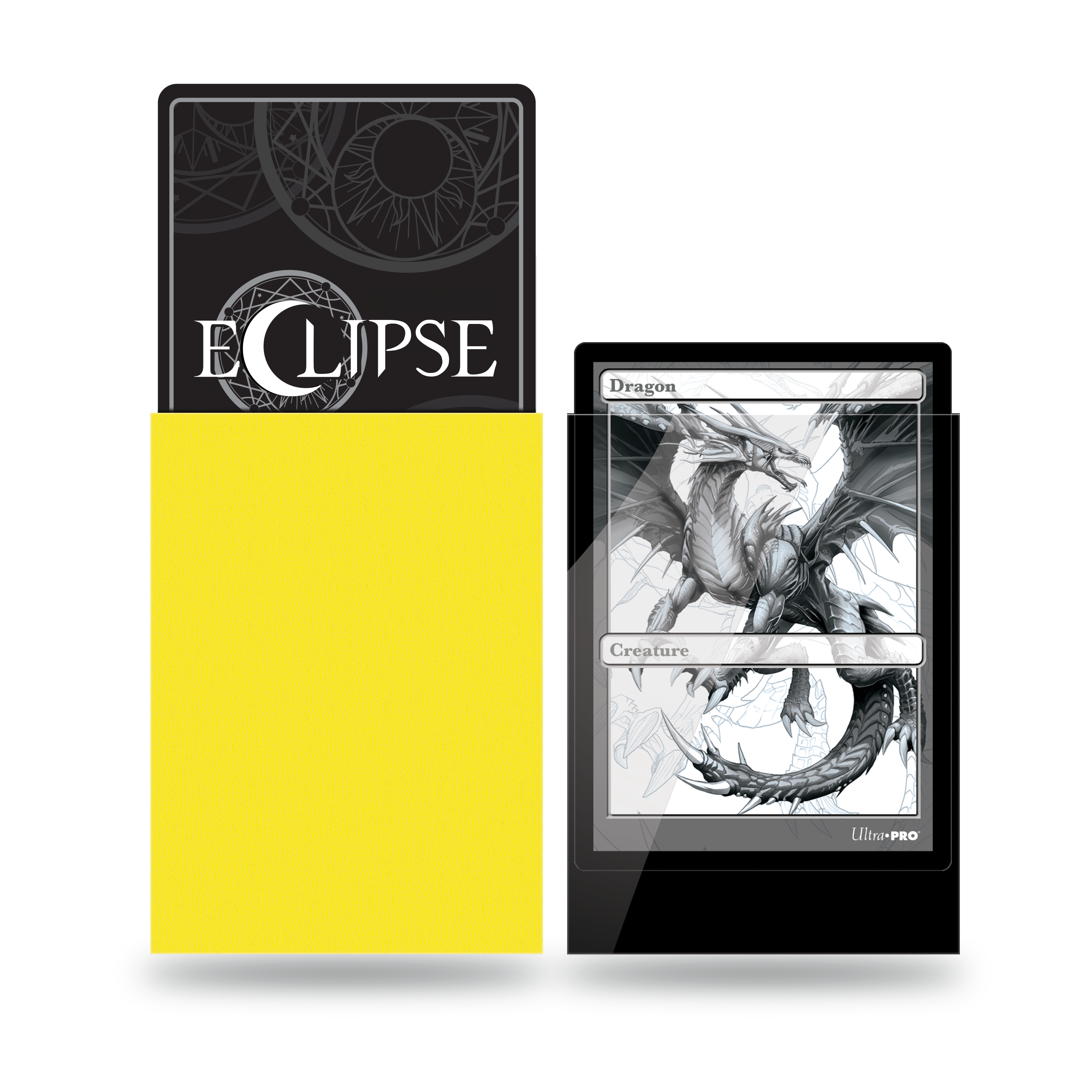 Ultra PRO: Standard 100ct Sleeves - Eclipse Gloss (Lemon Yellow)