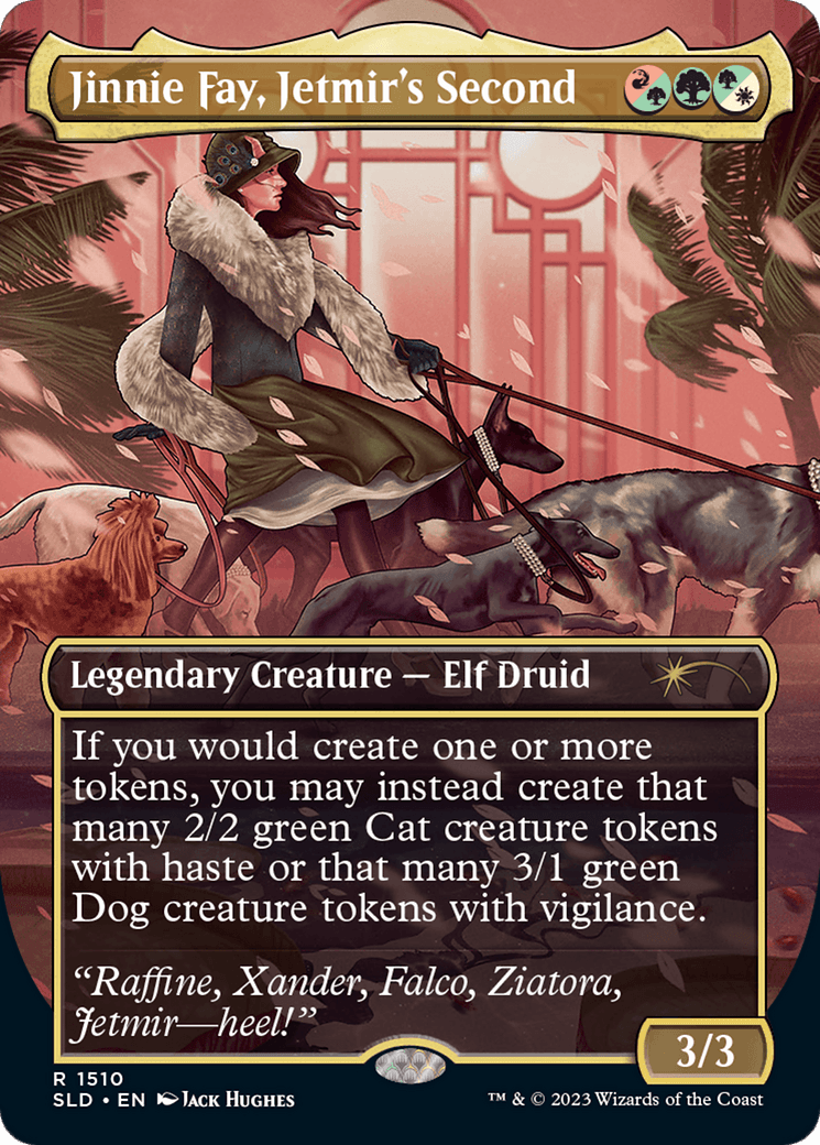 Jinnie Fay, Jetmir's Second // Jinnie Fay, Jetmir's Second [Secret Lair Commander Deck: Raining Cats and Dogs] - Josh's Cards