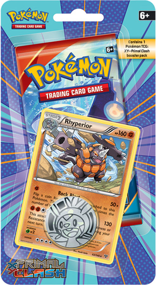 XY: Primal Clash - Single Pack Blister (Rhyperior)