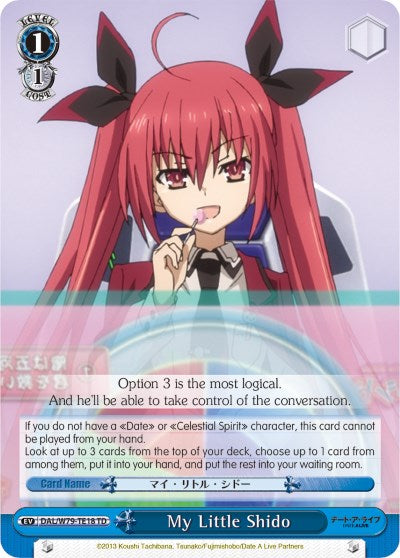 My Little Shido (Blue) (DAL/W79-TE18 TD) - Date A Live