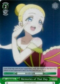 Memories of That Day (LL/W24-E047 U) - Love Live!