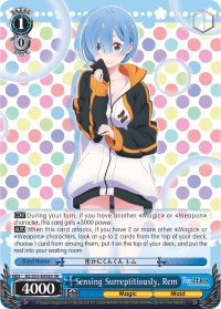 Sensing Surreptitiously, Rem (SR) (RZ/S55-E058S SR) - Re:ZERO Vol.2