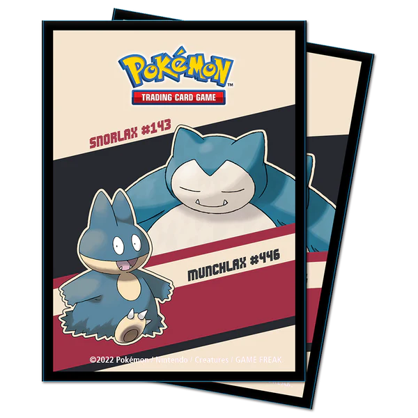 Ultra Pro Pokemon: Snorlax and Munchlax Sleeves 65-Count