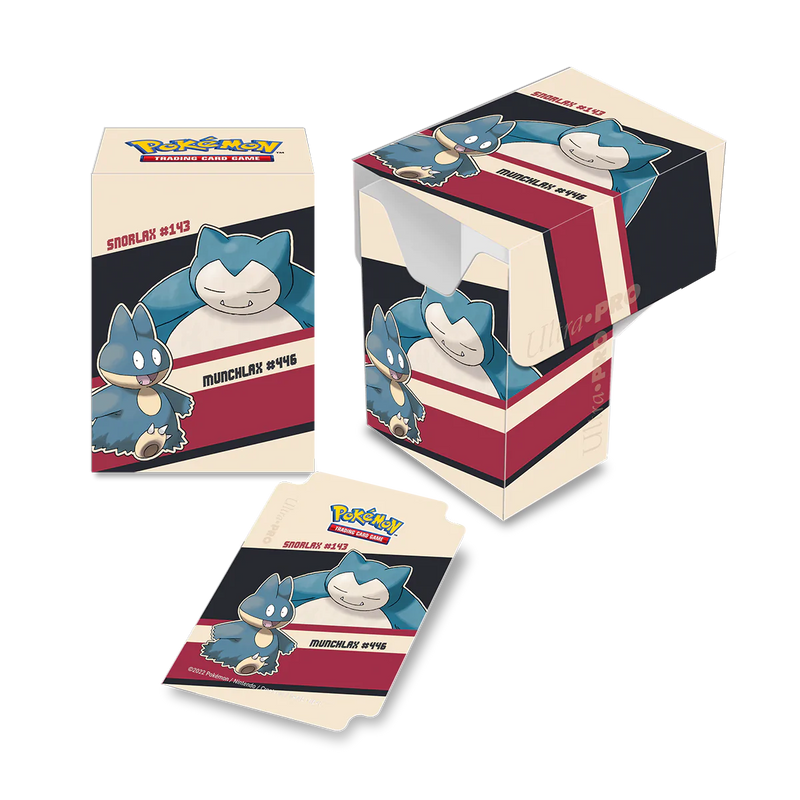 Ultra Pro Pokemon: Snorlax and Munchlax Deck Box