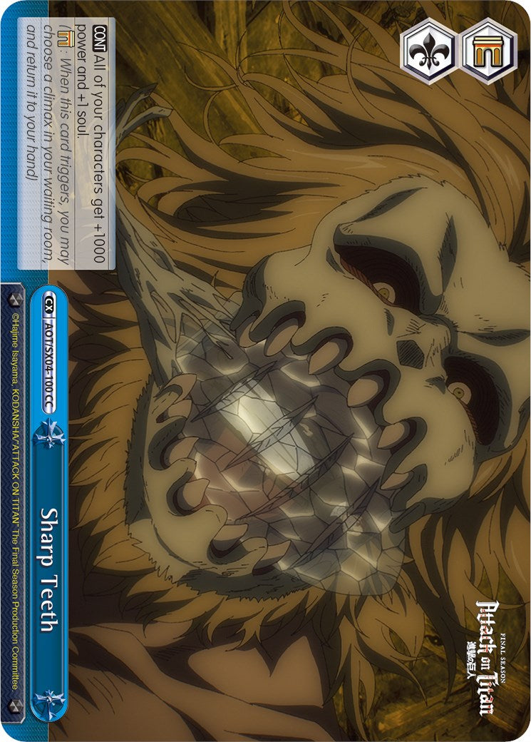 Sharp Teeth (AOT/SX04-100 CC) - Attack On Titan: Final Season