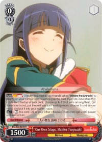 Our Own Stage, Mahiru Tsuyuzaki (RSL/S56-E039 R) - Revue Starlight