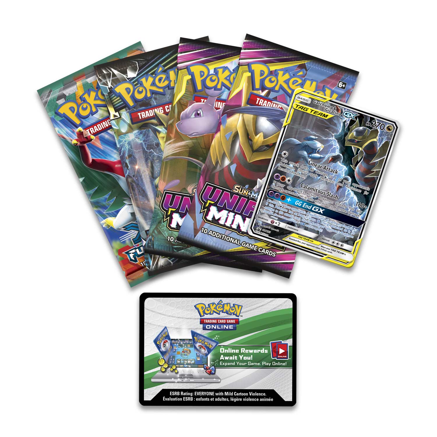 Sun & Moon: Unified Minds - Power Partnership Tin (Garchomp & Giratina GX)