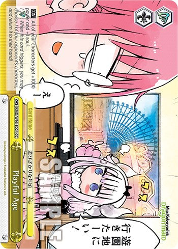 Playful Age (KMD/W96-E024 CC) - Miss Kobayashi's Dragon Maid