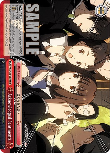Acknowledged Sentiments (KGL/S95-E072 CR) - Kaguya-Sama: Love is War?