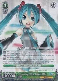 Resonating "DIVA" Hatsune Miku (PD/S29-E026 RR+) - Hatsune Miku: Project DIVA F 2nd