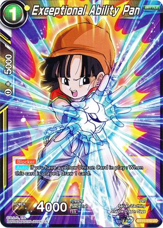 Exceptional Ability Pan (BT11-110) [Vermilion Bloodline 2nd Edition]