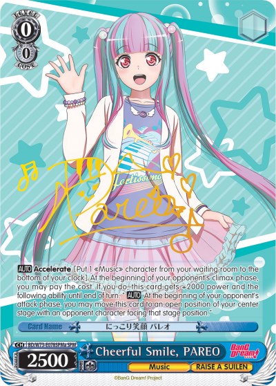 Cheerful Smile, PAREO (SPM) (A) (BD/W73-E078SPMa SPM) - BanG Dream! Vol.2