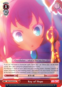 Key of Hope (NGL/S58-E074 U) - No Game No Life