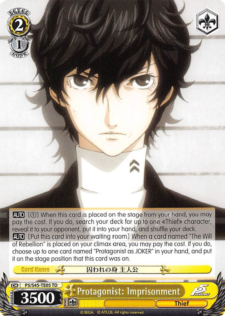 Protagonist: Imprisonment (P5/S45-TE05 TD) - Persona 5