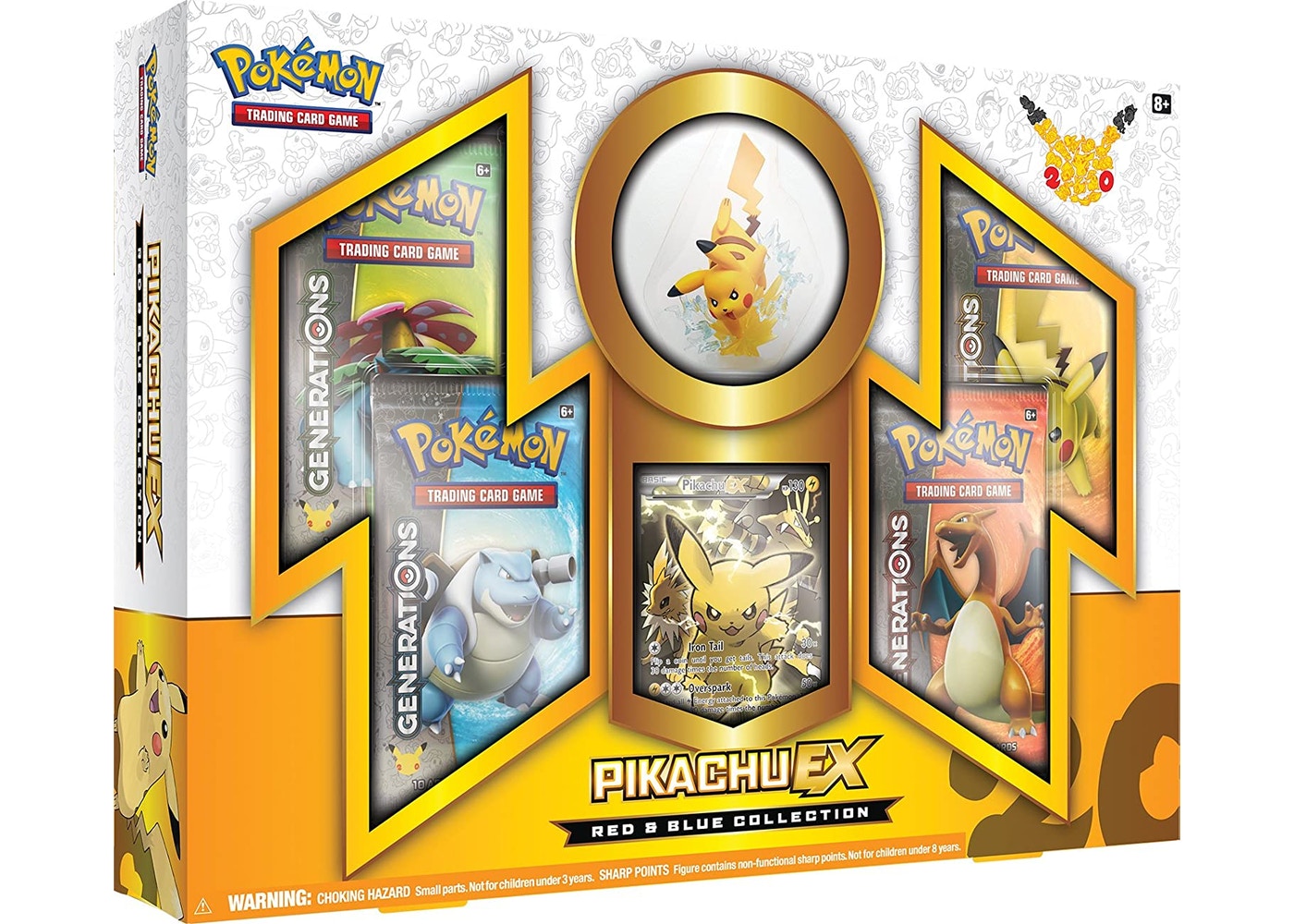 Generations - Red & Blue Collection Case (Pikachu EX)