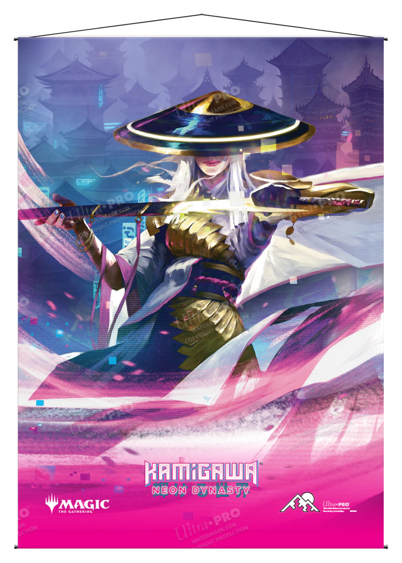 Ultra Pro Magic The Gathering: Kamigawa Neon Dynasty - The Wandering Emperor Wall Scroll