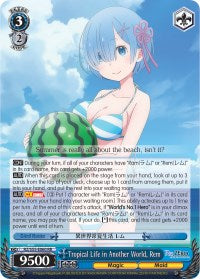 Tropical Life in Another World, Rem (RZ/S55-E060 RR) - Re:ZERO Vol.2