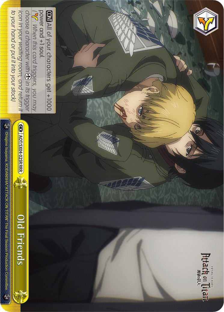Old Friends (RRR) (AOT/SX04-025R RRR) - Attack On Titan: Final Season