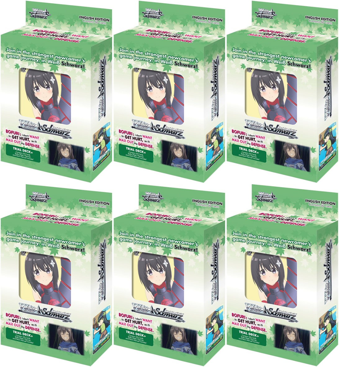 BOFURI: I Don't Want to Get Hurt, so I'll Max Out My Defense - Trial Deck+ Display