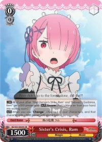 Sister's Crisis, Ram (SR) (RZ/S55-E029S SR) - Re:ZERO Vol.2