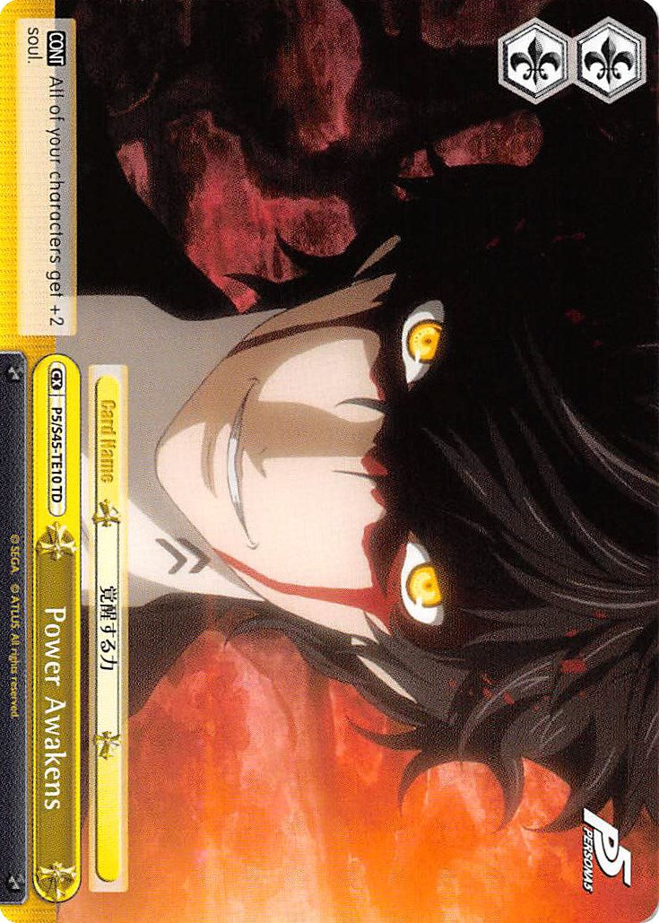 Power Awakens (P5/S45-TE10 TD) - Persona 5