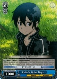 Kirito's Quiet Days (SAO/S20-E089 C) - Sword Art Online