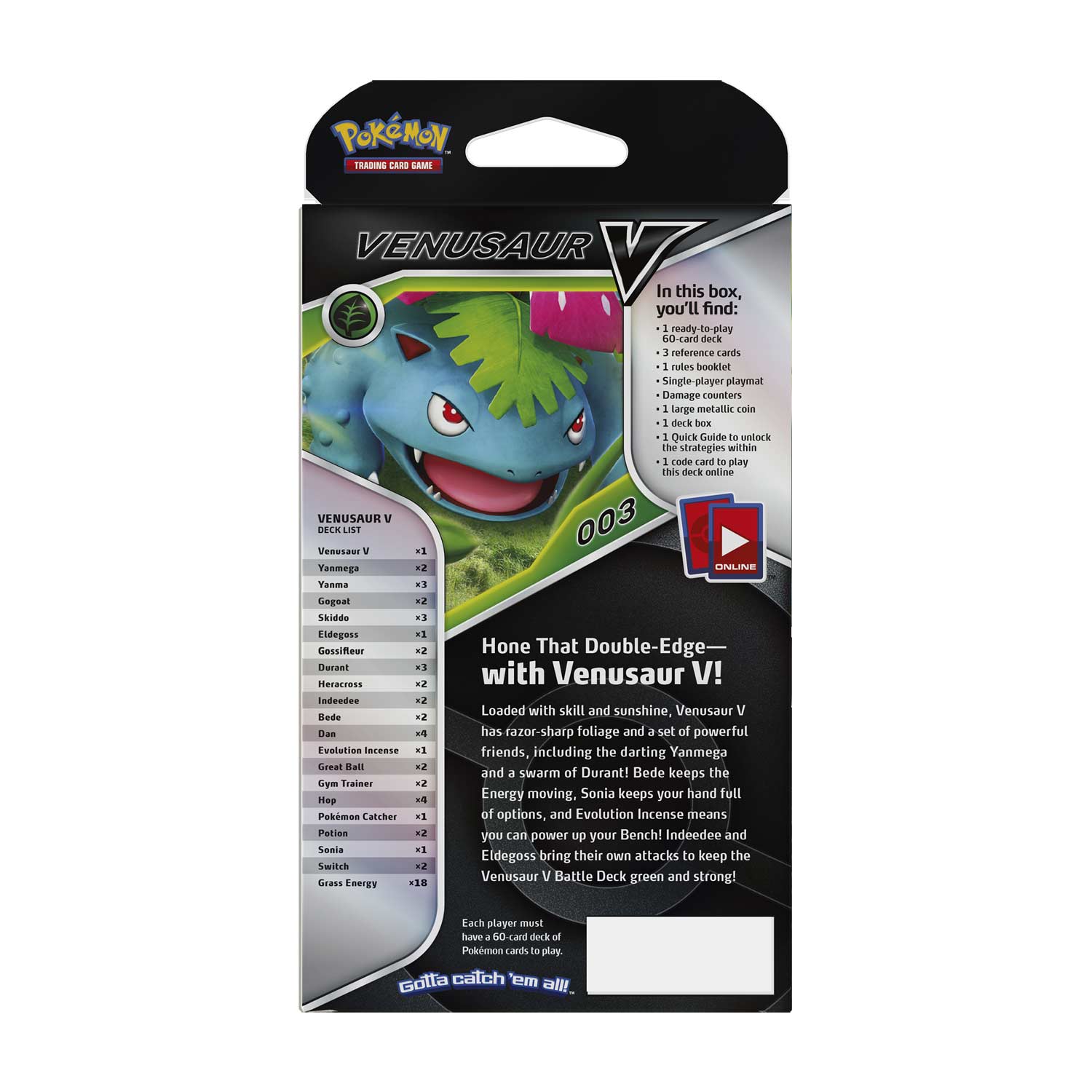 Shining Fates - V Battle Deck (Venusaur V)