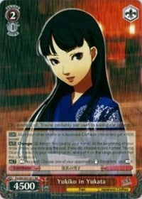 Yukiko in Yukata (P4/EN-S01-051 RR) - Persona 4 ver.E