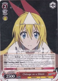 Chitoge as a Ghost (NK/W30-E068 C) - NISEKOI -False Love-