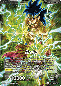 Broly // Broly, Legend's Dawning (P-068) [Mythic Booster]