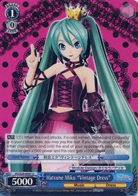 Hatsune Miku "Vintage Dress" (PD/S29-E097 U) - Hatsune Miku: Project DIVA F 2nd