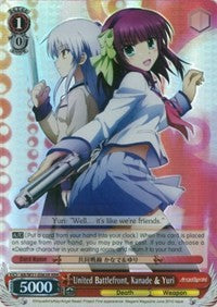 United Battlefront, Kanade & Yuri (RRR) (AB/W31-E063R RRR) - Angel Beats! Re:Edit