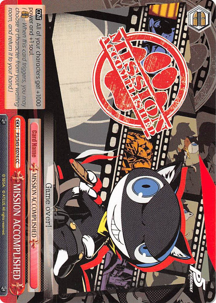 MISSION ACCOMPLISHED (P5/S45-E074 CC) - Persona 5