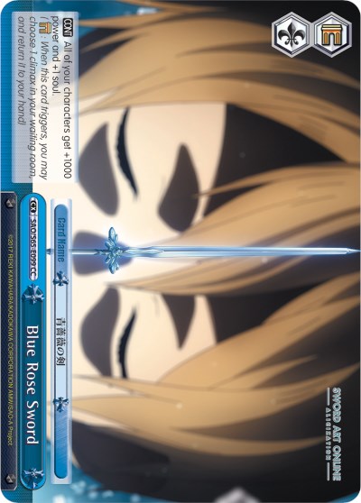 Blue Rose Sword (SAO/S65-E099 CC) - Sword Art Online -Alicization-