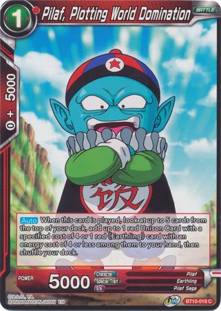 Pilaf, Plotting World Domination (BT10-019) [Rise of the Unison Warrior]