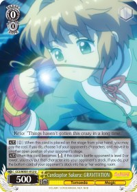 Cardcaptor Sakura: GRAVITATION (CCS/WX01-012 U) - Cardcaptor Sakura: Clear Card